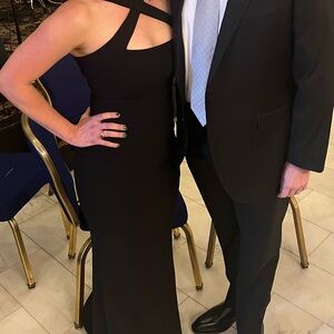 Elegant Black Evening Gown